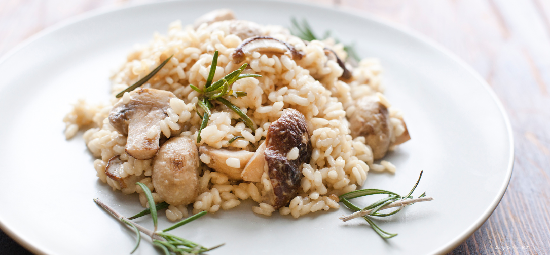 30-Minute Creamy Mushroom Risotto