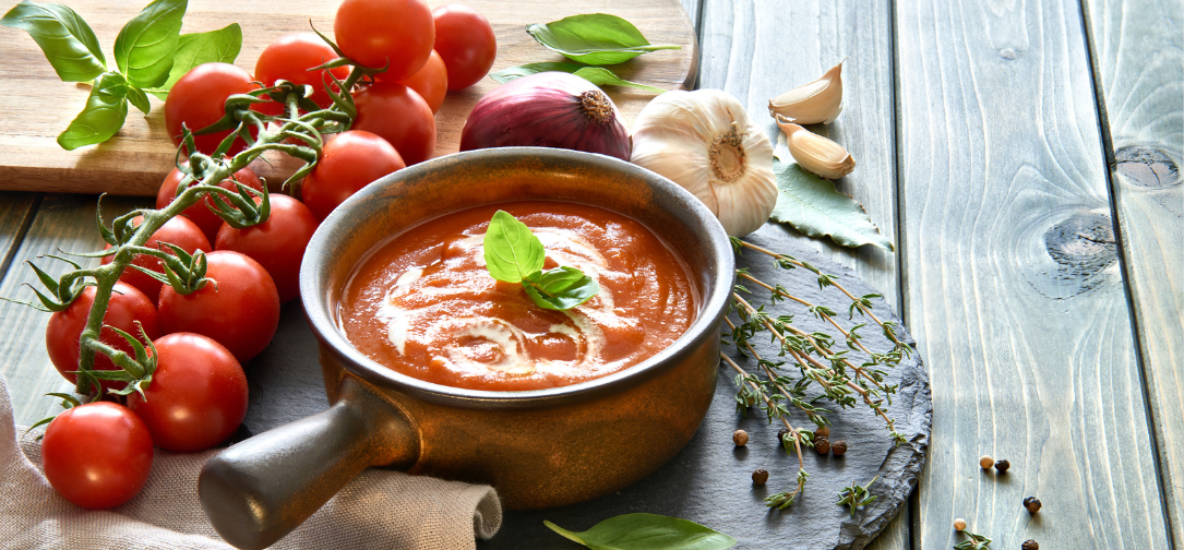 Creamy Tomato Basil Soup Recipe