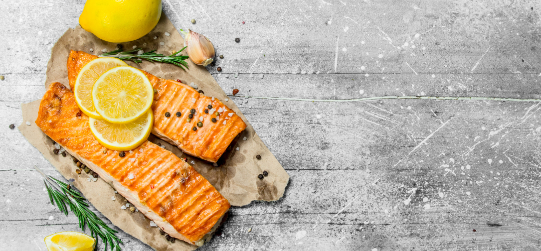 Grilled Lemon Garlic Salmon Recipe