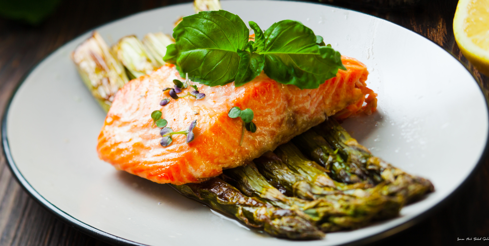 0-Minute Lemon Herb Baked Salmon