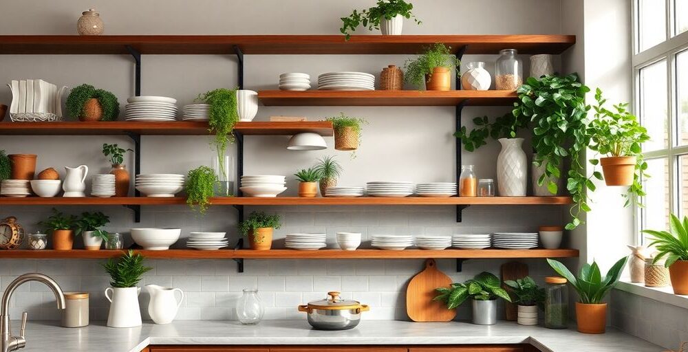 Style Open Shelving