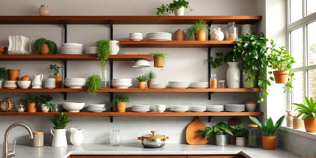 Style Open Shelving