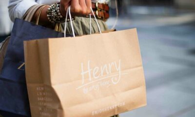 brown Henry paper bag