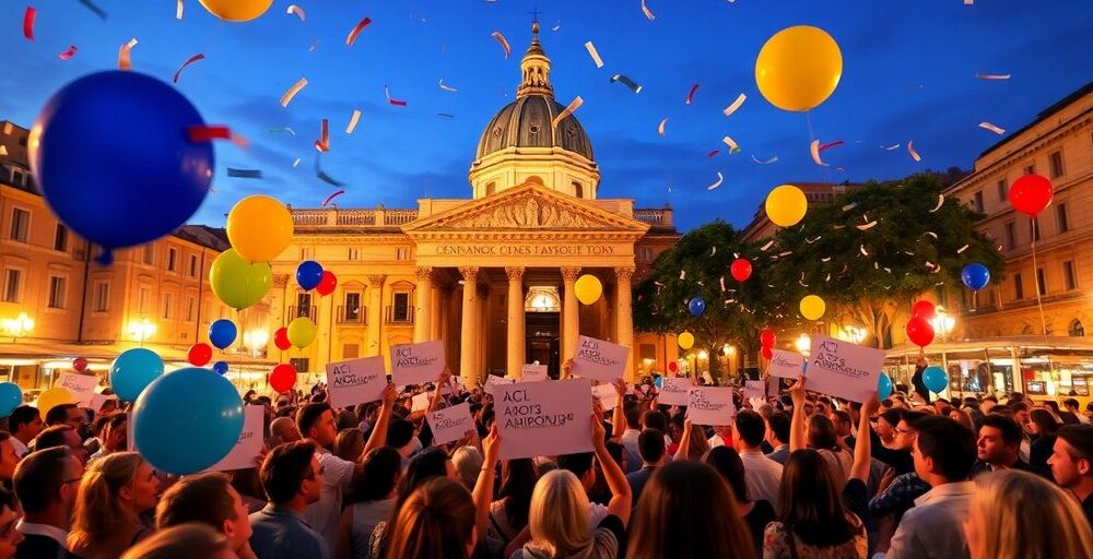 Celebration in Rome for 2024 Technology Innovation Awards.