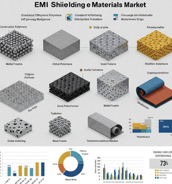 EMI Shielding Materials Market to Hit USD 7.0 billion by 2031, at a CAGR 6.0% | Says Transparency Market Research, Inc.