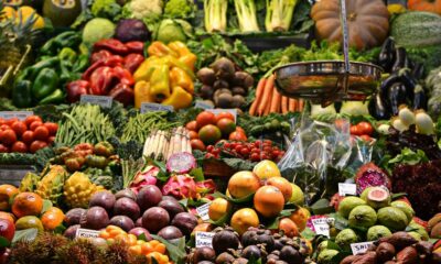 assorted fruits at the market