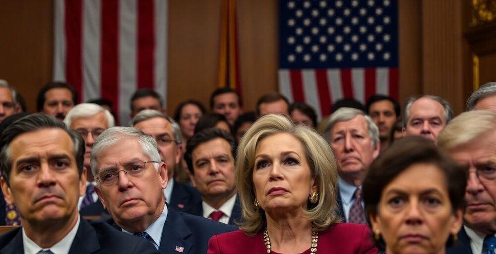 Lawmakers debating a budget bill in Congress.