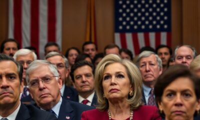Lawmakers debating a budget bill in Congress.