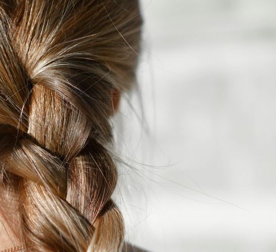 woman with braid hair