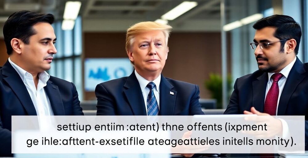 Trump, Musk, and Ramaswamy in an office meeting.