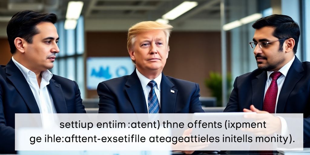 Trump, Musk, and Ramaswamy in an office meeting.