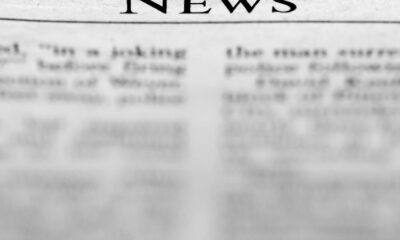 A news paper with the word news on it
