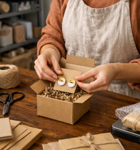 small shipping boxes